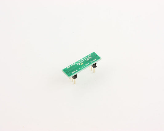 DFN-6 to DIP-6 SMT Adapter (0.4 mm pitch, 1.2 x 1.0 mm body)