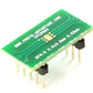DFN-6 to DIP-10 SMT Adapter (0.95 mm pitch, 3.0 x 3.0 mm body)