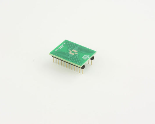 UCSP-24 to DIP-24 SMT Adapter (0.5 mm pitch, 3.5 x 4.5 mm body)