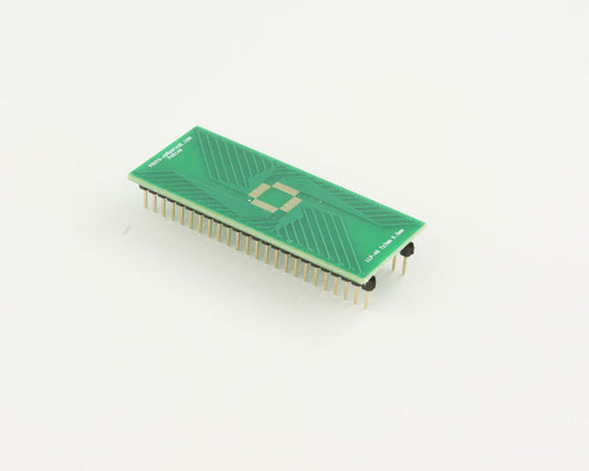 LLP-48 to DIP-48 SMT Adapter (0.5 mm pitch, 7 x 7 mm body)