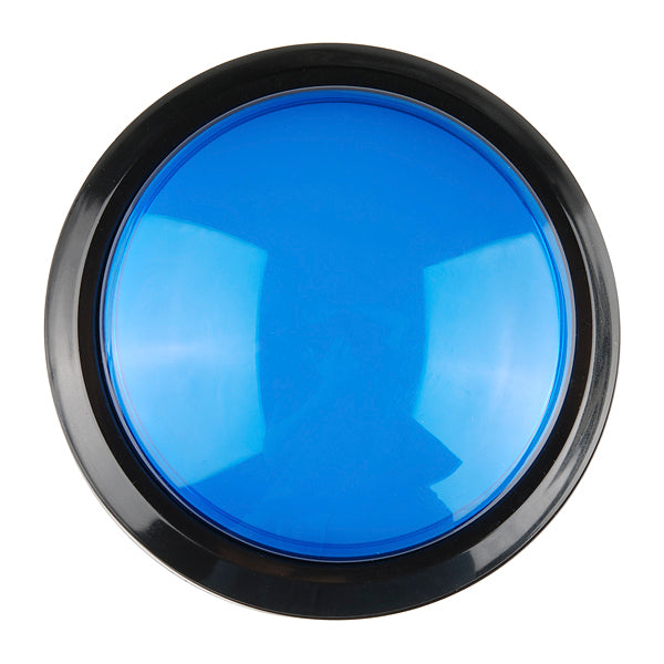 Big Dome Push Button - Blue