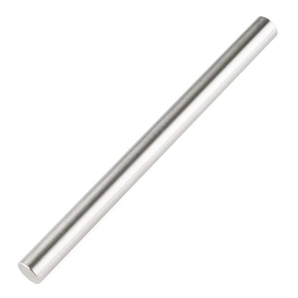 Shaft - Solid (Stainless; 3/8"D x 5"L)