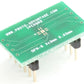 QFN-8 to DIP-12 SMT Adapter (0.65 mm pitch, 3 x 3 mm body, 1.1 x 1.1 mm pad)