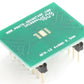QFN-12 to DIP-16 SMT Adapter (0.5 mm pitch, 4 x 4 mm body, 1.6 x 2.8 mm pad)