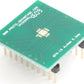 QFN-16 to DIP-20 SMT Adapter (0.5 mm pitch, 4 x 4 mm body, 2.4 x 2.4 mm pad)