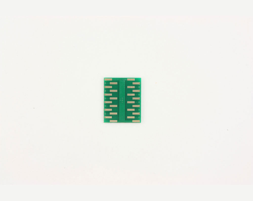 QFN-20 to DIP-24 SMT Adapter (0.8 mm pitch, 6 x 6 mm body, 3.4 x 3.4 mm pad)