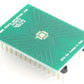 QFN-24 to DIP-28 SMT Adapter (0.5 mm pitch, 4 x 4 mm body, 2.1 x 2.1 mm pad)