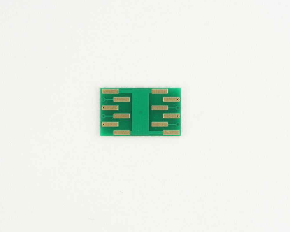 DFN-8 to DIP-12 SMT Adapter (0.5 mm pitch, 2.0 x 3.0 mm body)