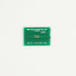 DFN-10 to DIP-14 SMT Adapter (0.5 mm pitch, 3.0 x 3.0 mm body)