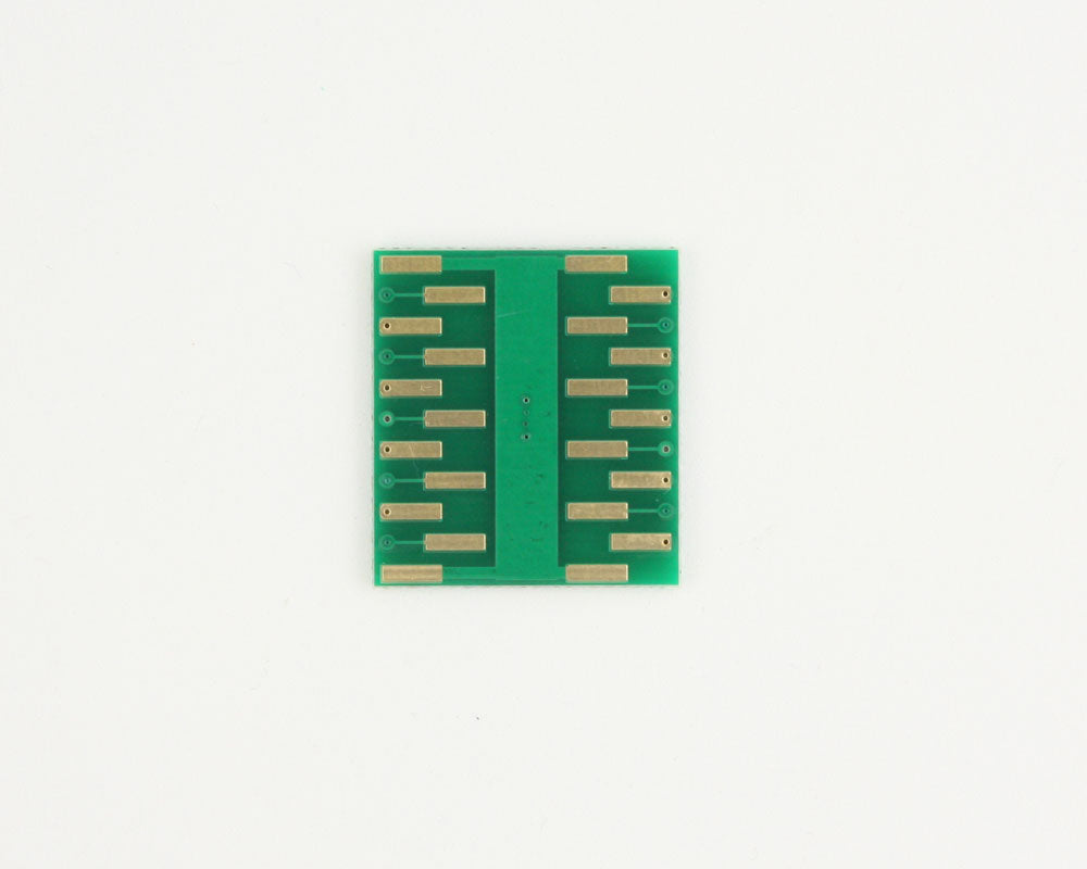 DFN-18 to DIP-22 SMT Adapter (0.5 mm pitch, 5.0 x 3.0 mm body)