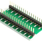 SSOP-36 to DIP-36 SMT Adapter (0.8 mm pitch, 15.4 x 7.5 mm body)