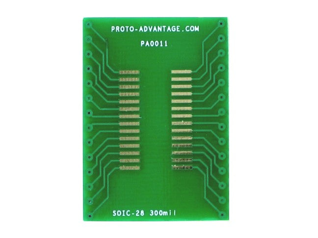 BGA-25 to DIP-25 SMT Adapter (0.5 mm pitch, 5 x 5 grid)