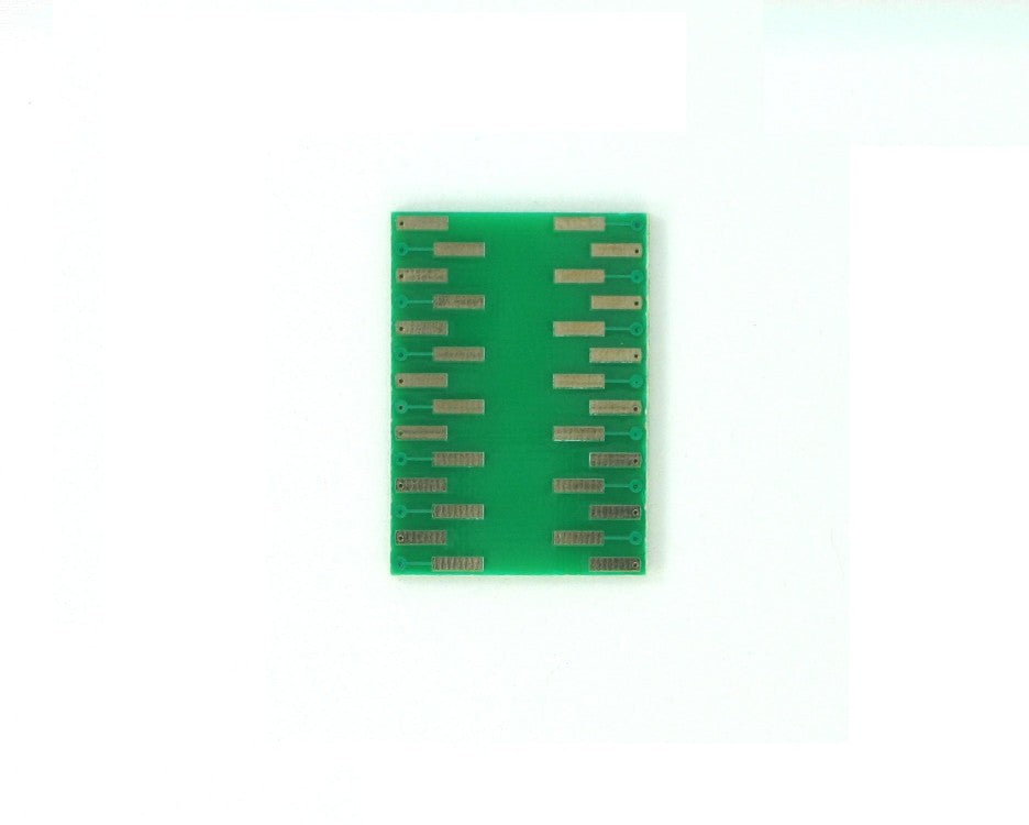 SSOP-28 to DIP-28 SMT Adapter (0.65 mm pitch)