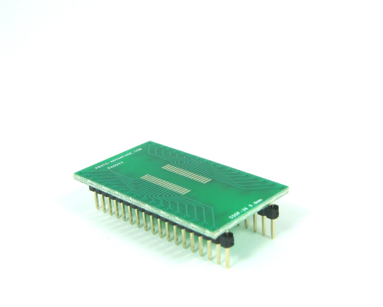 SSOP-36 to DIP-36 SMT Adapter (0.8 mm pitch)
