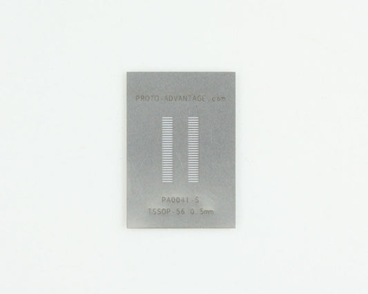 TSSOP-56 (0.5 mm pitch) Stainless Steel Stencil