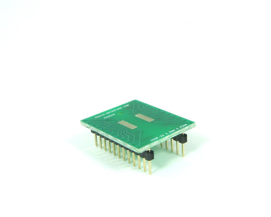 VSOP-24 to DIP-24 SMT Adapter (0.65 mm pitch, 5.6 mm body)
