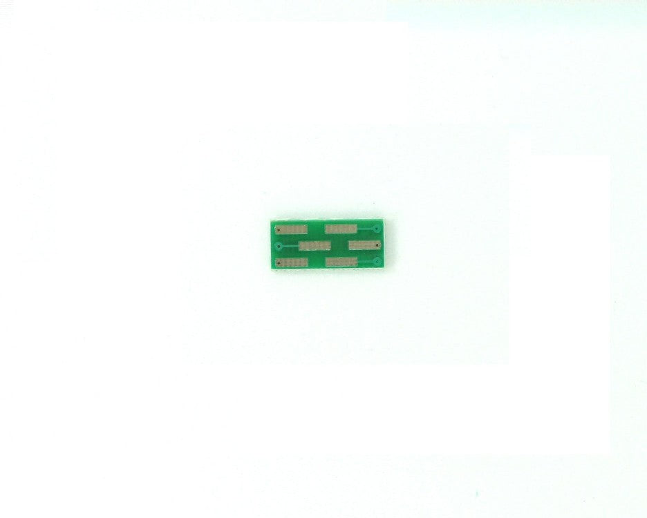 MLP/DFN-6 to DIP-6 SMT Adapter (0.5 mm pitch, 2 x 2 mm body)