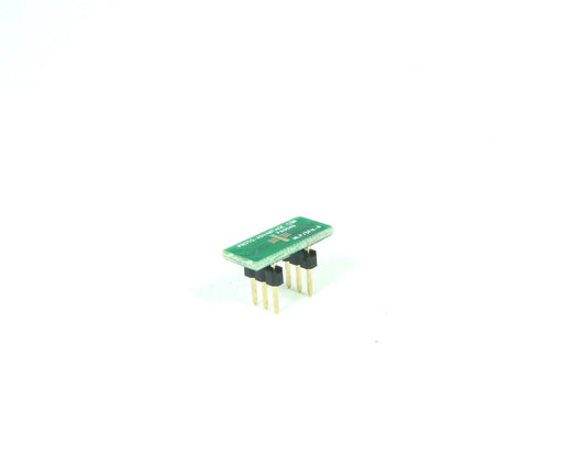 MLP/DFN-6 to DIP-6 SMT Adapter (0.5 mm pitch, 2 x 2 mm body)