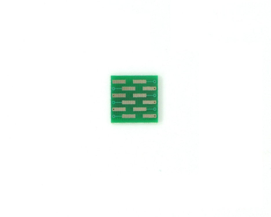 MLP/MLF-11 to DIP-12 SMT Adapter (0.5 mm pitch, 3 x 3 mm body)