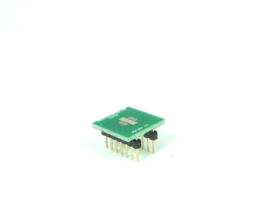 MLP/MLF-14 to DIP-14 SMT Adapter (0.5 mm pitch, 5 x 4 mm body)