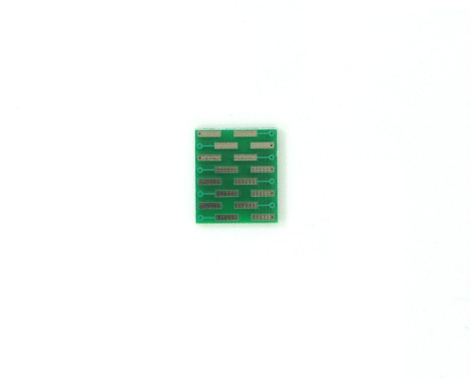 MLP/MLF-16 to DIP-16 SMT Adapter (0.5 mm pitch, 3 x 3 mm body)