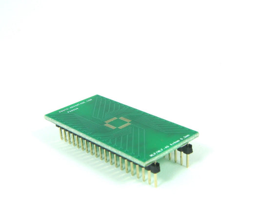 MLP/MLF-40 to DIP-40 SMT Adapter (0.5 mm pitch, 6 x 6 mm body)