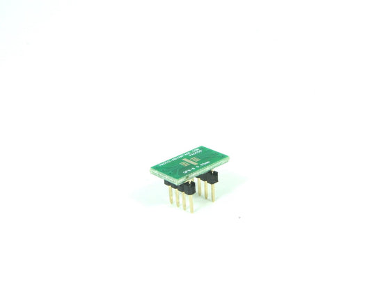 QFN-8 to DIP-8 SMT Adapter (0.65 mm pitch, 3 x 3 mm body)