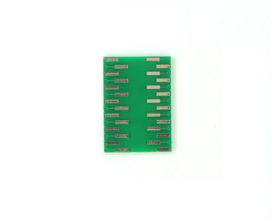 QFN-28 to DIP-28 SMT Adapter (0.8 mm pitch, 7 x 7 mm body)