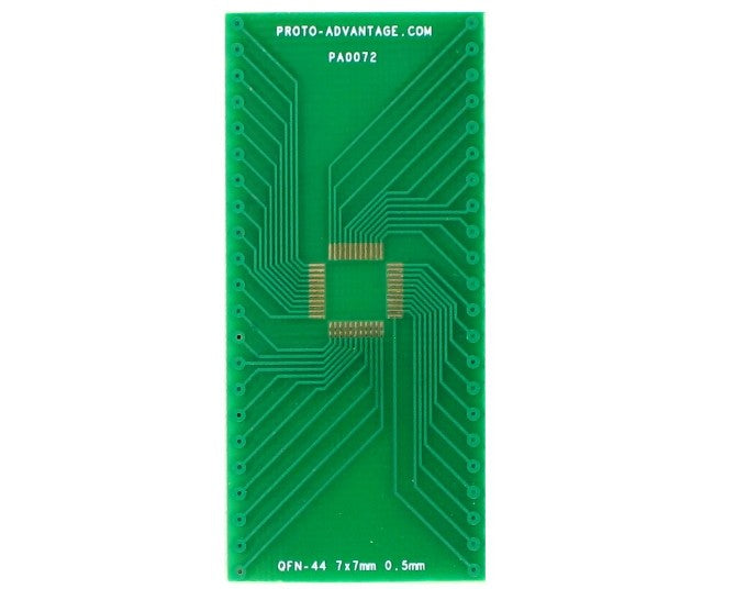 QFN-44 to DIP-44 SMT Adapter (0.5 mm pitch, 7 x 7 mm body)