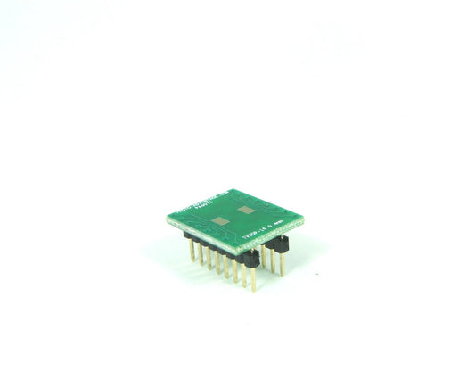 TVSOP-16 to DIP-16 SMT Adapter (0.4 mm pitch)