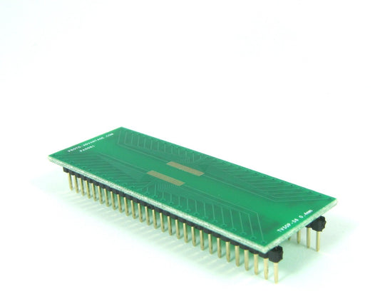 TVSOP-56 to DIP-56 SMT Adapter (0.4 mm pitch)