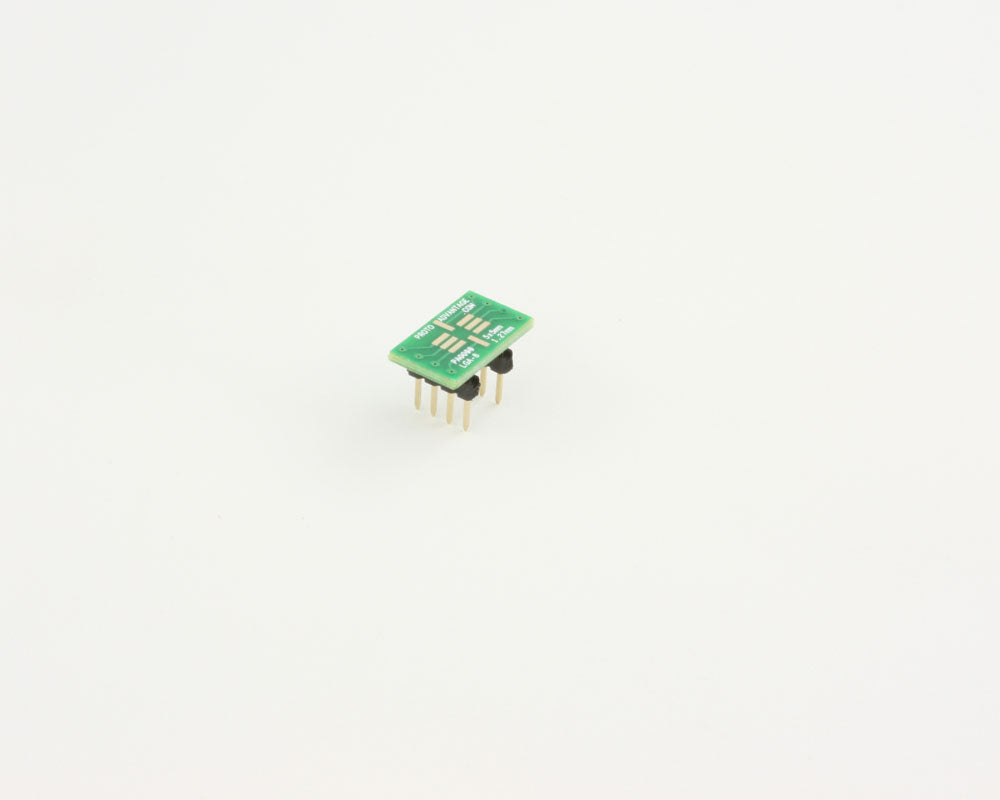 LGA-8 to DIP-8 SMT Adapter (1.27 mm pitch, 5 x 5 mm body)