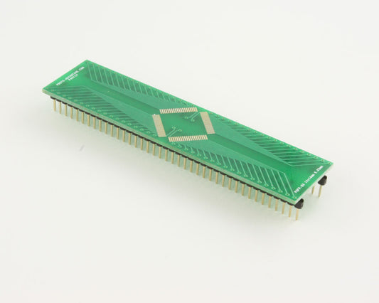 PQFP-80 to DIP-80 SMT Adapter (0.65 mm pitch, 14 x 14 mm body)