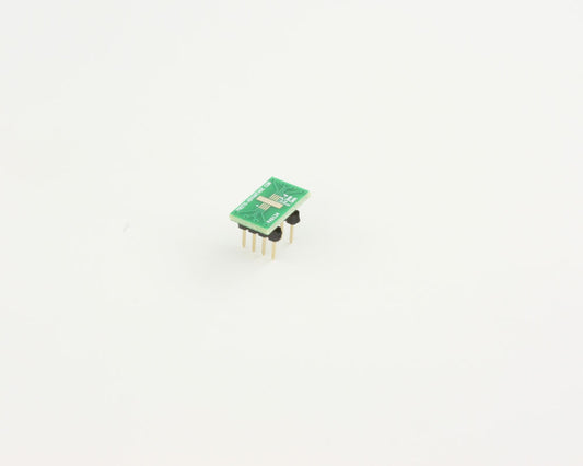 LLP-8 to DIP-8 SMT Adapter (0.5 mm pitch, 3 x 3 mm body)