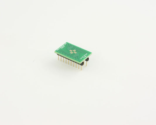 LLP-20 to DIP-20 SMT Adapter (0.4 mm pitch, 3 x 2.5 mm body)