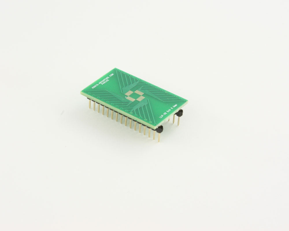 LLP-32 to DIP-32 SMT Adapter (0.5 mm pitch, 5 x 5 mm body)