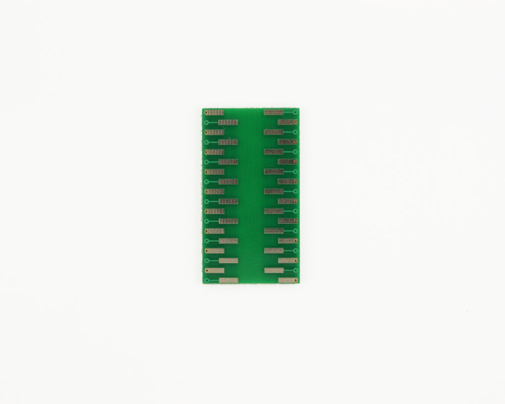 LLP-36 to DIP-36 SMT Adapter (0.5 mm pitch, 6 x 6 mm body)