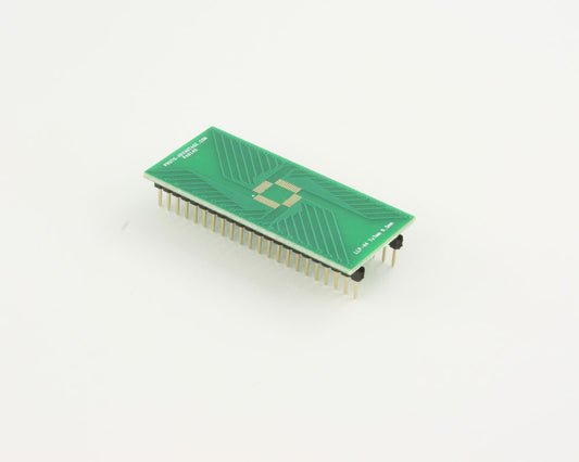 LLP-44 to DIP-44 SMT Adapter (0.5 mm pitch, 7 x 7 mm body)