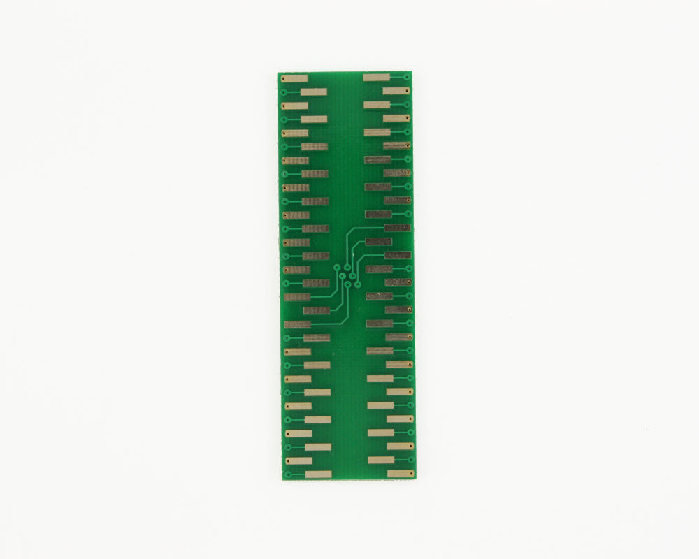 LLP-60 to DIP-60 SMT Adapter (0.5 mm pitch, 9 x 9 mm body)