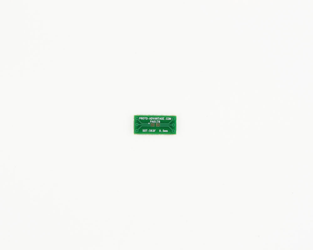SOT-563F to DIP-6 SMT Adapter (0.5 mm pitch, 1.5 x 1.2 mm body)
