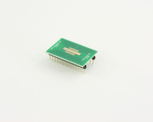 TSSOP-28-Exp-Pad to DIP-28 SMT Adapter (0.65 mm pitch)