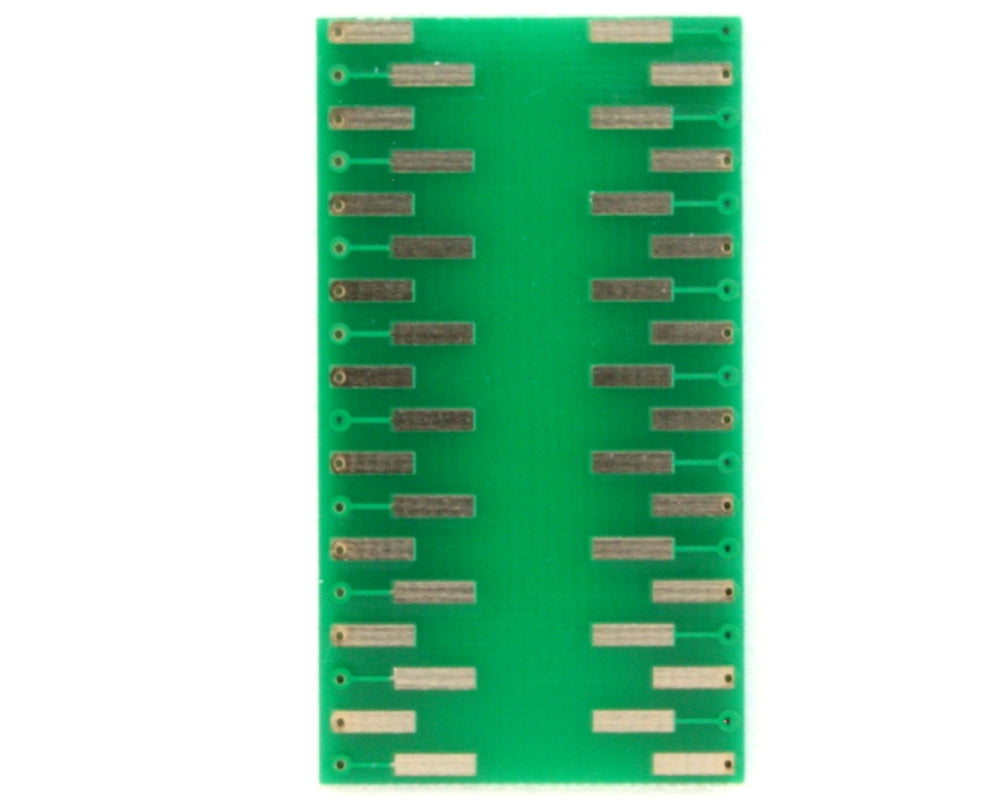 SOIC-36 to DIP-36 SMT Adapter (1.27 mm pitch, 10.16 mm body)