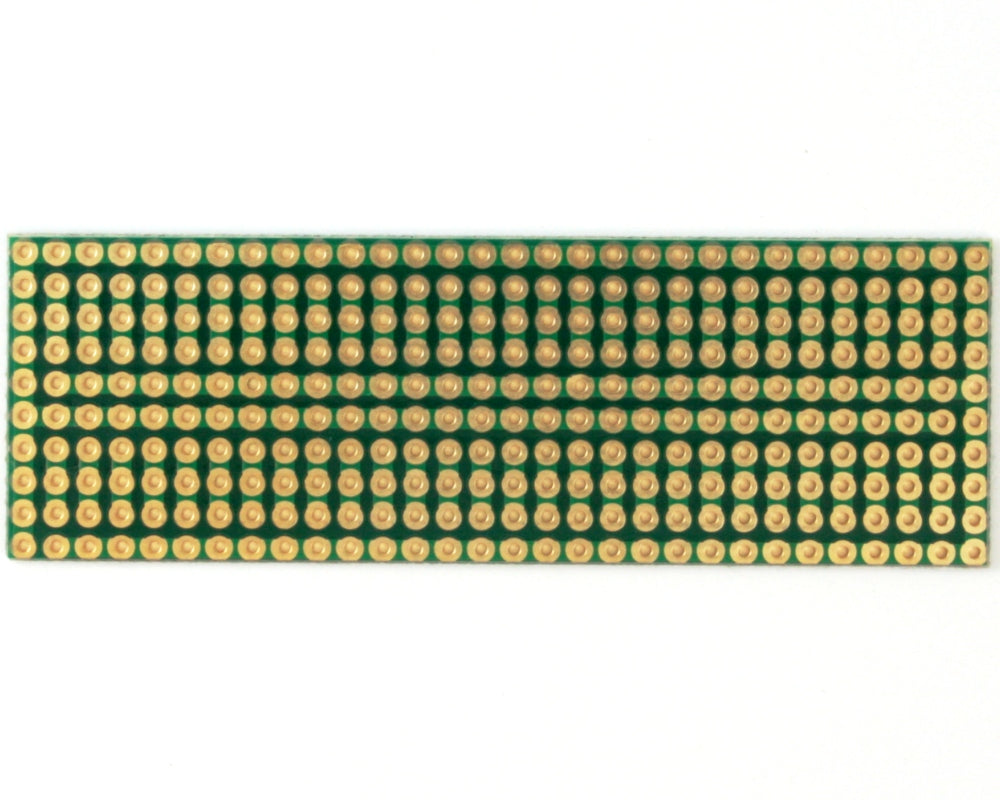 Solder-in breadboard 1x3" (28 rows, 2 columns)